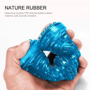 Eco-Friendly TPR Rubber <b>Dumbbell</b> Stick Bite-Resistant Dog Toy for Pet Teeth Grinding Anti-Bite Pet Cleaning Tool - Product Image 5