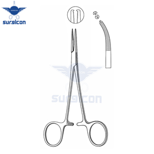 Pinzas Arteriales Providence Hospital, 14 cm (5-1/2 Pulgadas), Curvas, Delicadas, 1x2 Dientes, Pinzas Hemostáticas de Acero Inoxidable Premium - Product Image 2