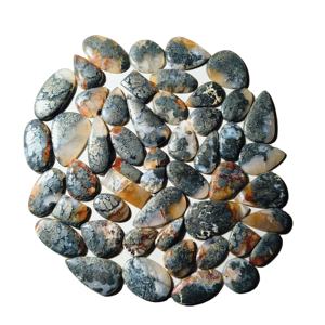 ควอตซ์น้ำผึ้งธรรมชาติคุณภาพสูง รูปทรงหลวมแบบคาโบชอง ขนาด 20-45 มม. น้ำหนัก 8-12 กรัม รับรองโดยบุคคลที่สาม สำหรับทำเครื่องประดับ - Product Image 2