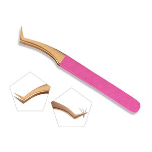 1pcs Pince à cils en acier inoxydable antistatique de haute précision, sans effort, sans fatigue, avec pointe pointue. - Product Image 3