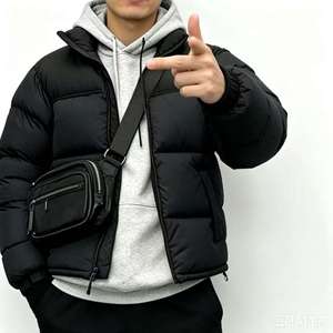 Wholesale Puffer <b>Jacket</b> <b>Men</b> Winter Warm Quilted <b>Jacket</b> <b>Lightweight</b> Insulated Outdoor Casual Fashion Clothing Manufacturer - Product Image 5