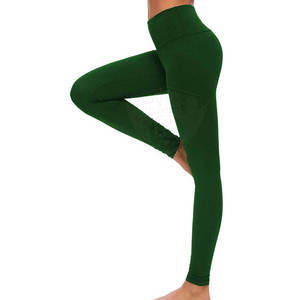 Leggings de yoga con cintura elástica para mujer, servicio OEM con MOQ bajo, leggings de yoga de alta calidad, ropa deportiva a precio económico. - Product Image 5