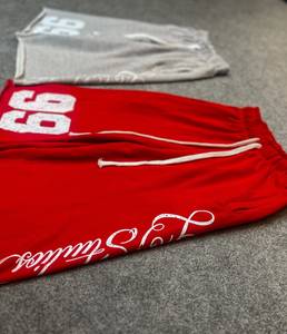 Pantalones Cortos de Verano para Hombre, de Algodón, con Cordón, Tejidos, Sólidos, de Secado Rápido, Casuales, Deportivos, Transpirables, para Correr, Estilo Urbano - Product Image 3