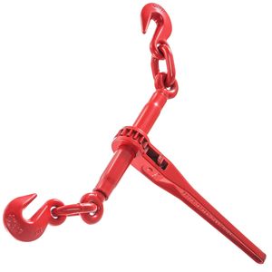 Tenditori a cricchetto 9215LBS con ganci G70 da 3/8"-1/2" per carico di lavoro sicuro di 9.215 libbre, lunghezza regolabile, catene di grado 70/80 - Product Image 6