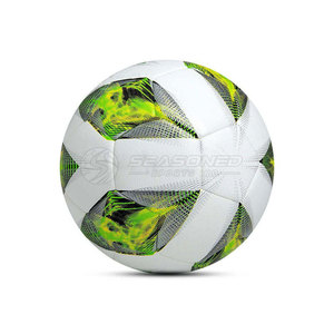 Ballons de football personnalisés à couture manuelle, avec revêtement extérieur robuste, forme fiable, haute qualité, durables, écologiques, pour intérieur/extérieur - Product Image 4