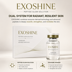 EXOSHINE Peptide Glow Solution PDRN NAD NMN Complexe Peptidique Hydratant Booster de Peau Ampoule Éclat Raffermissant - Product Image 4