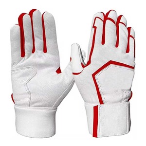 Gants de frappeur de baseball en cuir personnalisés ELIXE SPORTS, fermeture auto-agrippante gauche/droite, légers, durables, respirants, flexibles, pour adultes - Product Image 6