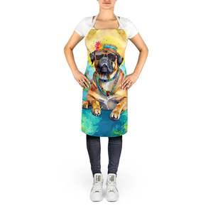Cane Corso Hippie Dawg Unisex Large Multicolor Kitchen <b>Apron</b> for Cooking Baking Crafts <b>Gardening</b>-Adult Women and Men - Product Image 2