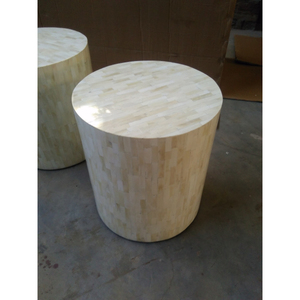 Mesa auxiliar con incrustaciones de hueso de estilo moderno, diseño antiguo negro de nido de abeja para dormitorio, sala de estar, Hotel, hogar, oficina, mesa de Consola de madera - Product Image 3