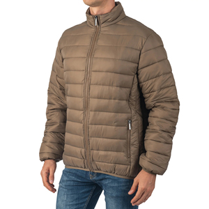 Wholesale Custom Men's Stand Collar Winter <b>Waterproof</b> <b>Padded</b> Bubble Jacket Quilted Outdoor Custom Puffer Jacket Men - Product Image 4