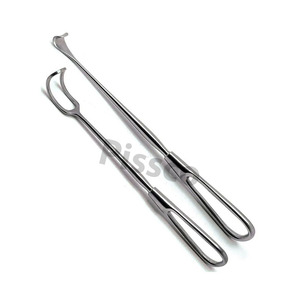PISSCO Ophthalmic Lid Retractor Eyelid Retractor <b>Instrument</b> Eye Lid Retractor Ophthalmic Eyelid Retractor Surgical Lid 2 PCS - Product Image 1