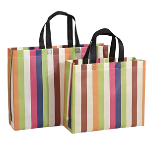 Vietnam 35cm x 35cm x 10cm taille sérigraphie presse à chaud recyclable non tissé sac boîte emballage avec fonction de stratification - Product Image 6