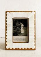 Cadre photo vintage antique de luxe, sur mesure, décoration intérieure, fait main, écologique, impression UV couleur, avec incrustation en os et résine