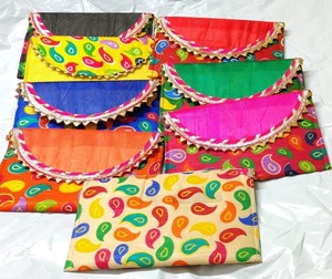 Sobres de Papel Hechos a Mano con Tela India, Hermosos Recuerdos Festivos y para Fiestas, Recuerdos de Boda, Sobres Shagun, Regalos de Boda - Product Image 3