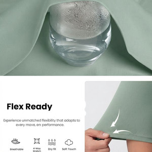 Customizable Packaging Men's Oversized Gym <b>T</b>-<b>Shirt</b> Plain Dyed Solid Color Pattern Anti Odor Lightweight Eco Friendly <b>T</b>-<b>Shirt</b> - Product Image 5