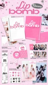 RESCENE - Le 3ème mini-album [lip bomb] (version teintée) Baume ver. Aléatoire - Product Image 2