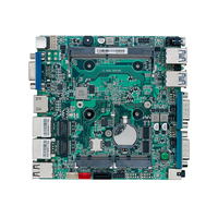 Carte mère YXIPC NUC42D-N22 Intel Celeron J4125 Quad Core Nano-ITX, double LAN, double DDR4, 12V 19V DC, sans ventilateur, pour mini PC