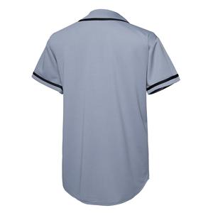 Maillot de baseball personnalisé en gros, respirant, en polyester, uniforme sportif pour l'entraînement et les matchs - Product Image 3