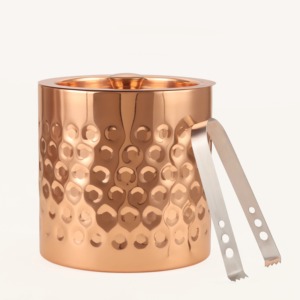ถังน้ำแข็งโลหะดีไซน์หรูหราสำหรับแช่ไวน์ - Product Image 1