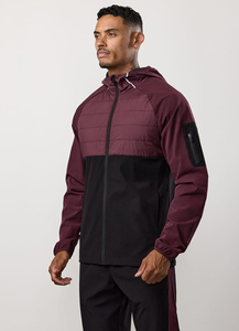 Veste zippée et pantalon en polyester, style streetwear, taille élastique, bandes réfléchissantes, nouveau design coupe-vent - Product Image 4