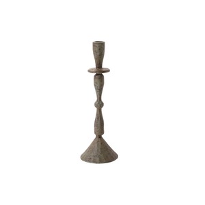 Porte-bougie conique en métal avec base conique pour la décoration de la maison - Product Image 3