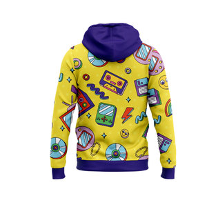 Custom Private Label Full Zip Hoodie OEM ODM Manufacturer Custom Logo Sublimation Streetwear Hoodie OEM Custom Zip Up Hoodie Who - Product Image 2