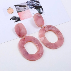 Handmade Resin Crafts Fairy Love Customization DIY <b>Back</b> to School Easter Hand-painted Dangle Earrings for Women - Product Image 4
