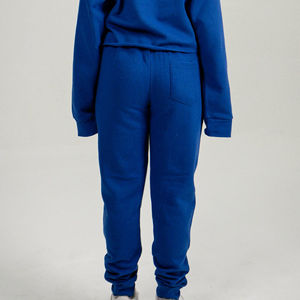 Ensemble streetwear côtelé uni 2 pièces pour femme, hiver, avec hauts zippés à manches longues et leggings taille haute, survêtement court - Product Image 5