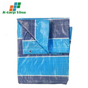 Meilleure vente K-Tarp Vina BWB Stripe PE Bâche de haute qualité ODM OEM Service de découpe personnalisé Fabricant du Vietnam Personnalisable - Product Image 3