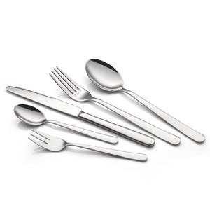 Juego de cubiertos de acero inoxidable de lujo para el hogar, cocina, restaurante, hotel, catering, bodas y fiestas. - Product Image 2