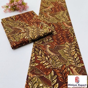 Tissu Popeline Léger 100% Coton Premium avec Imprimé Wax Ankara Imperméable et Résistant aux Déchirures pour Vêtements et Textiles de Maison - Product Image 5