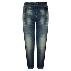 Pantalones Vaqueros de Mezclilla para Hombre, Estilo Casual de Negocios, Corte Recto y Ajustado, Precio al por Mayor, Jeans de Mezclilla de Alta Calidad - Product Image 1