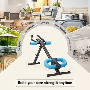 Equipo de Entrenamiento Abdominal Ajustable con 2 Niveles de Inclinación y 5 Niveles de Altura para Gimnasio en Casa y Ejercicios de Abdomen - Product Image 6