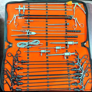 Juego de Instrumentos Ortopédicos Alemanes de 28 Piezas, Clase I, para Laparoscopia y Endoscopia Manual, JI-3083, Jamso Industries, CE, 1 Año de Garantía - Product Image 1