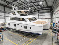 Yacht de croisière de luxe personnalisé UBI 18100, 11,8 m, 100 passagers, moteur in-bord 350 CV, coque en aluminium HD-1180B, loisirs, pêche, 30-35 nœuds