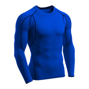 Rashguard léger pour hommes pour la lutte et le MMA, avec logo personnalisé par sublimation, design hivernal, coupe ajustée, vêtements d'arts martiaux pour hommes - Product Image 3