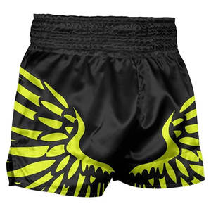 Pantalones Cortos de Boxeo Muay Thai para Hombre, Ligeros, de Poliéster, para Gimnasio, Deportes, Artes Marciales, Kickboxing y Entrenamiento de MMA - Product Image 5