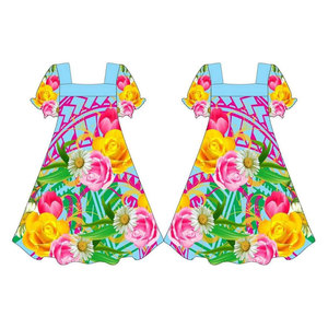 Ropa de Mujer de Alta Calidad, Vestido Transpirable Tipo Mumu, Venta al Por Mayor, Nuevo Diseño y Estilo Personalizado, Trajes Mumu - Product Image 1