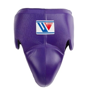 Protector Inguinal de Boxeo Profesional de Primera Calidad, Color Morado, para Entrenamiento de MMA, en Cuero PU - Product Image 1