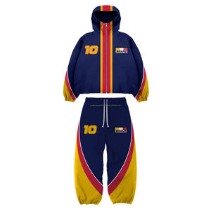 Conjunto Deportivo Ligero Personalizado 2026 para Hombre, Chaqueta Cortavientos, Sudadera con Capucha de Nailon y Pantalones, Traje Deportivo Resistente al Viento para Hombre - Product Image 2