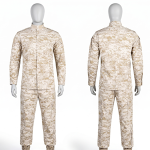 Conjunto de Uniforme Táctico para Hombre, 240 GSM, 65% Poliéster, 35% Algodón, Ripstop Verde Oliva, Paneles Reforzados en las Rodillas, Bordado Personalizado - Product Image 2