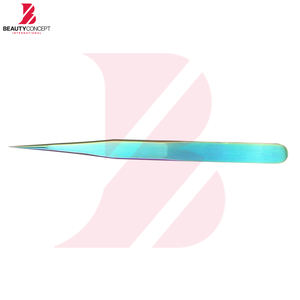 Pinzas Multicolores Antiestáticas de Alta Precisión, Herramienta de Recogida de Acero Inoxidable con Punta Ultrafina para Extensiones de Pestañas - Product Image 2