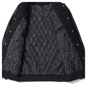 Dernière Collection : Blouson Teddy Homme Réversible, Style Universitaire, Personnalisable avec Logo, Vêtement Décontracté Tendance, Blouson Bomber Letterman - Product Image 3