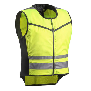 Gilet de sécurité haute visibilité réfléchissant avec grande poche, pour moto et cyclisme, en maille respirante, coton, résistant à l'abrasion, vêtement de travail - Product Image 6