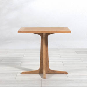 Meilleures ventes - Table à manger en teck moderne et minimaliste, assemblée pour une utilisation en extérieur dans les villas et l'hôtellerie - Product Image 6