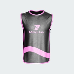 T-Stitch Lab Unisex Sleeveless Mesh Vest Crew Neck Breathable Polyester <b>Training</b> <b>Bib</b> All Seasons Adult Regular Fit - Product Image 4