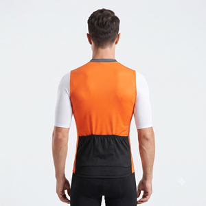 <b>Cycling</b> Jersey Short Sleeve for Men Custom Sublimation <b>Cycling</b> Jersey for Men Men <b>Cycling</b> Jersey with Full Zip Design - Product Image 2