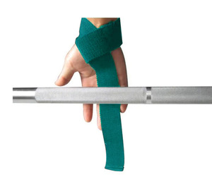 สายรัดข้อมือกันลื่น นุ่มแต่ยังมีแผ่นรองรับ ปรับได้ ใช้สำหรับออกกำลังกาย เล่นกีฬา ฝึกซ้อม เพาะกาย ยกน้ำหนัก - Product Image 3