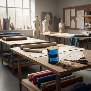 Cerniera Ilan 2,5 cm x 29 m 3 #   Blu navy per accessori di abbigliamento - Product Image 2