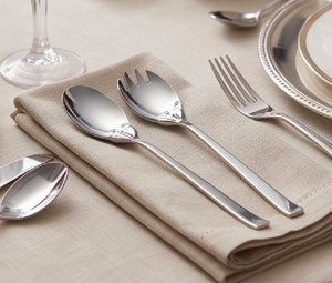 Ensemble de saladiers Tulip Bloom, acier inoxydable artisanal de qualité supérieure avec poignée fine, pour restaurants, hôtels et complexes hôteliers - Product Image 2